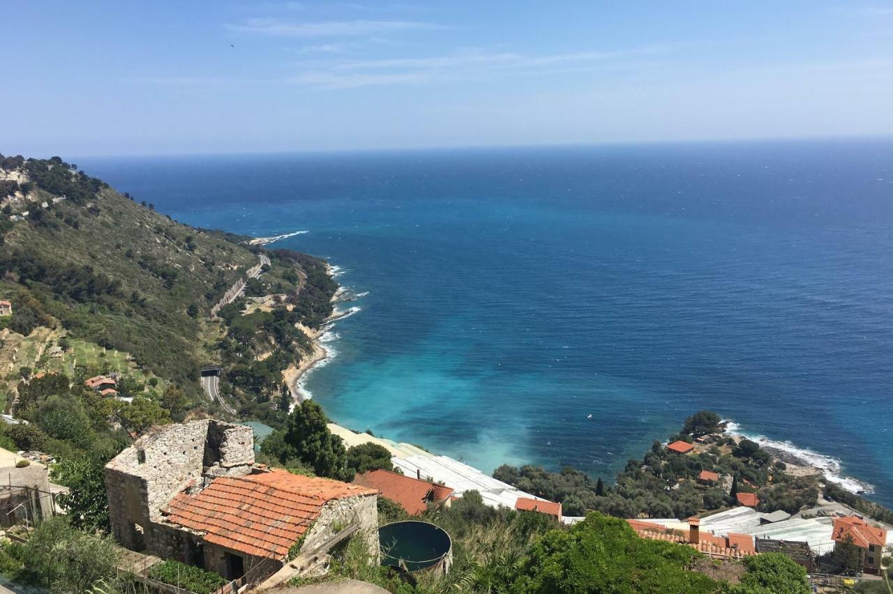 House In Grimaldi. Spectacular View Over The French Riviera! Grimaldi  Zewnętrze zdjęcie